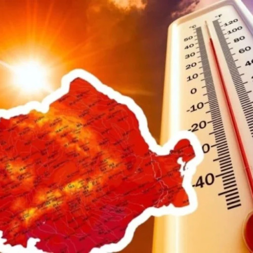 Cupola de căldură peste România: temperaturi de peste 40 de grade Celsius