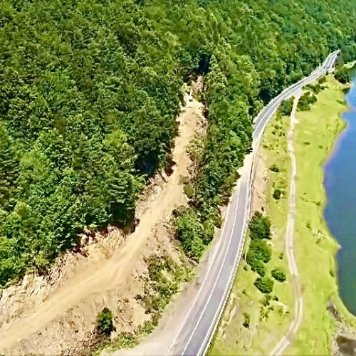 Valea Oltului blocată de lucrările la autostrada A1 Sibiu - Pitești