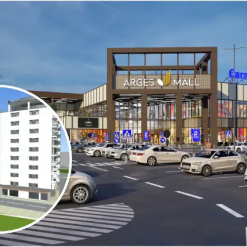 Proiect pentru construcția unui complex de blocuri în apropiere de Argeș Mall