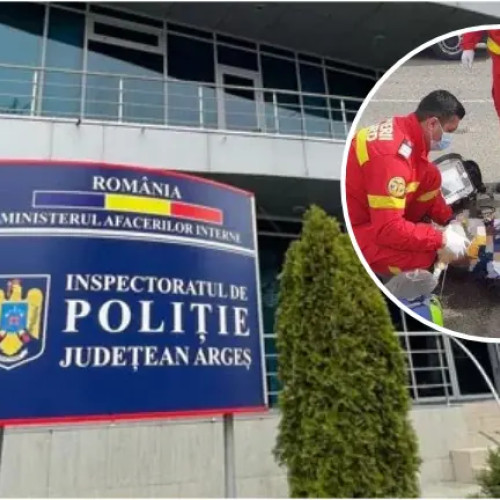 Un bărbat în stare critică în Centrul de Reținere al Poliției Argeș