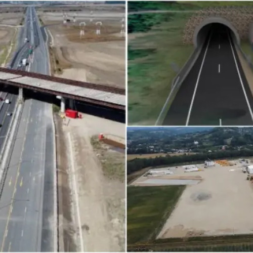 Anunț important despre Autostrada Pitești-Sibiu: 96 de poduri și un tunel de 1,7 km!