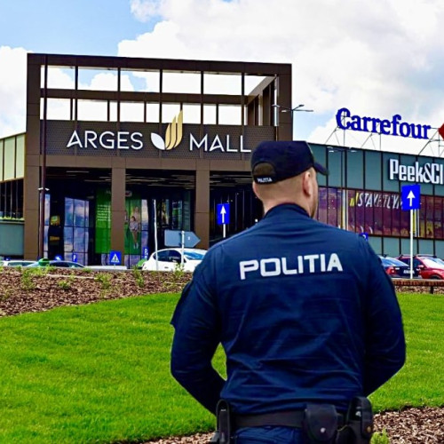 Activitate informativ-preventivă a poliției la Arges Mall