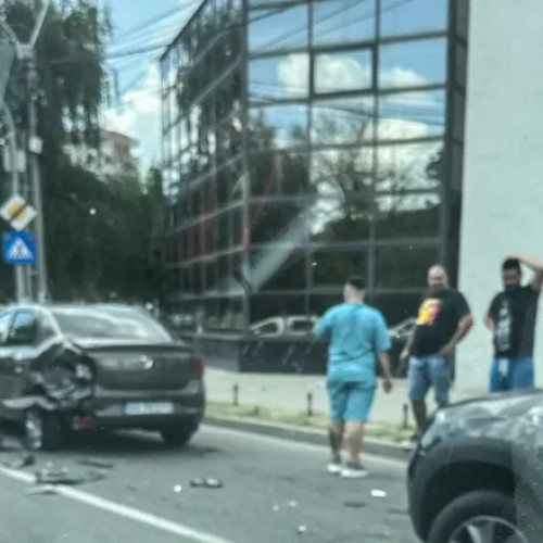 Accidente rutier în zona Rectoratului, trafic îngreunat