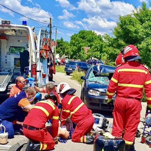 Accident cu biciclist ranit in Pitesti