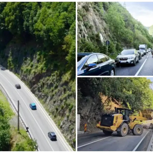 Traficul pe Valea Oltului a fost reluat integral