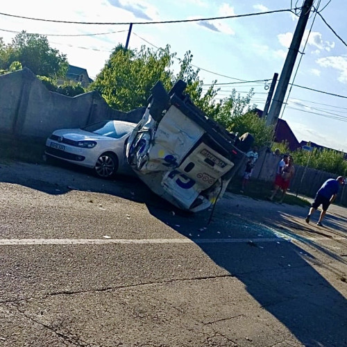 Accident rutier în localitatea Budeasa