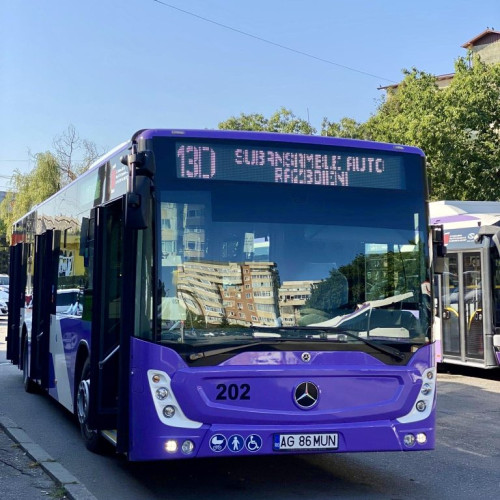 Anunț despre circulația autobuzelor în perioada minivacanței la Pitești