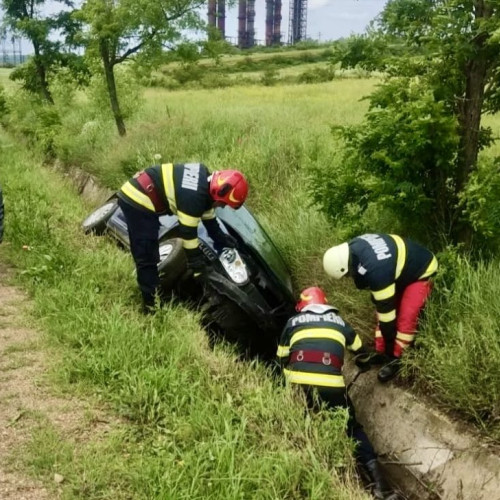 Accident rutier în comuna Bascov, județul Argeș