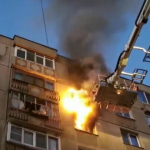 Incendiu fatal într-un apartament: un bărbat a murit după o noapte tragică