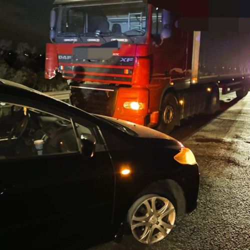 Accident pe autostrada A1 în Argeș, fără victime grave