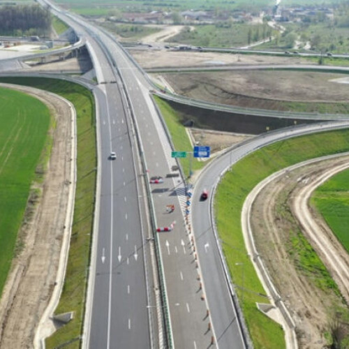 Autostrada de la Pitești la mare se apropie de finalizare