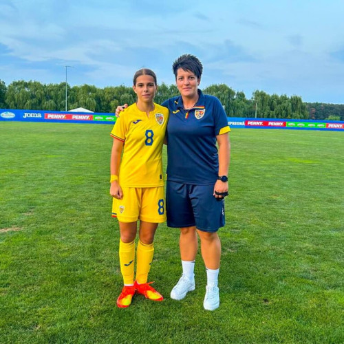 Echipa feminină U15 a României a învins Macedonia de Nord