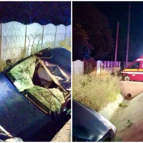 Accident în Argeș. Bărbat de 43 de ani cu răni la cap și mâini