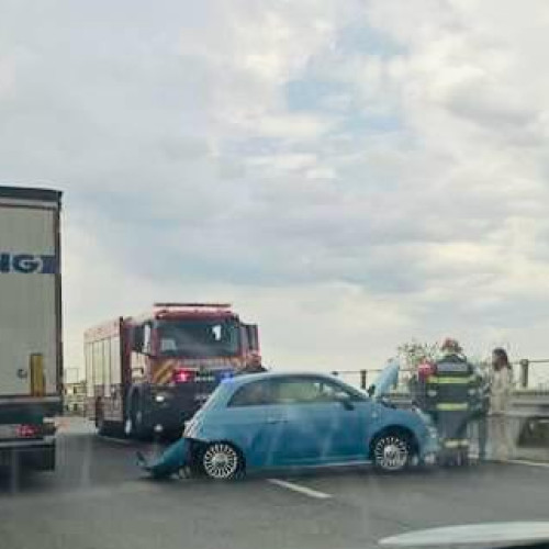 Trafic blocat pe A1, la intrarea în Pitești! Accident grav cu victime!