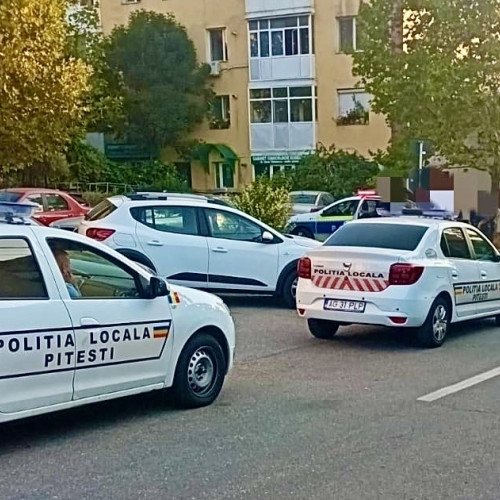 Pitesti: Barbat prins de politie conducand fara permis