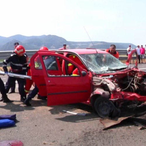 Traficul pe Autostrada Pitesti - Bucuresti, afectat de un accident rutier