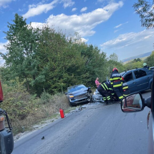 Traficul blocat pe DN73C din cauza unui accident rutier