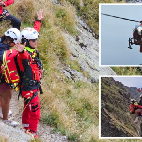 Tanără de 21 de ani accidentată în timpul unei drumeții în Munții Făgăraș