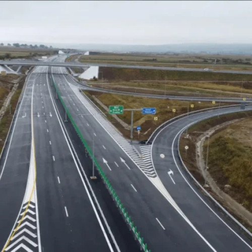 Inaugurarea celei mai scurte autostrăzi din România, de 2,5 kilometri