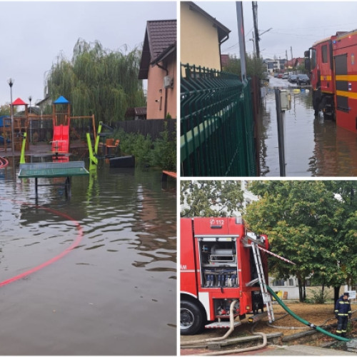 Cod portocaliu de averse torențiale în județul Argeș