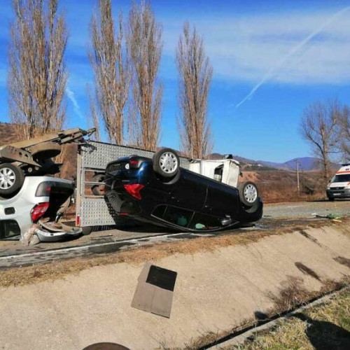 Trafic blocat pe Autostrada București - Pitești din cauza unui accident