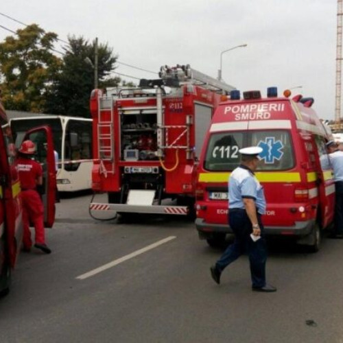 Accident grav în Prahova: Trei copile lovite de mașină