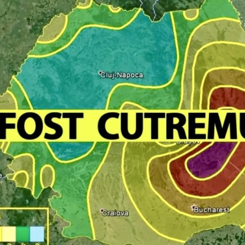 Cutremur în zona seismică Făgăraș-Câmpulung, aproape de Pitești