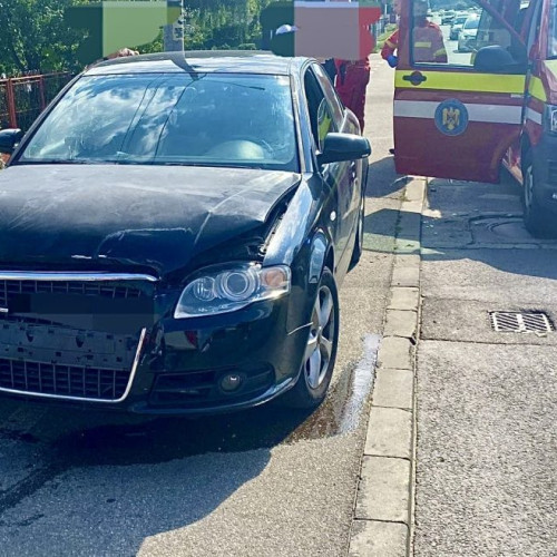 Accident rutier cu două autoturisme în Pitești