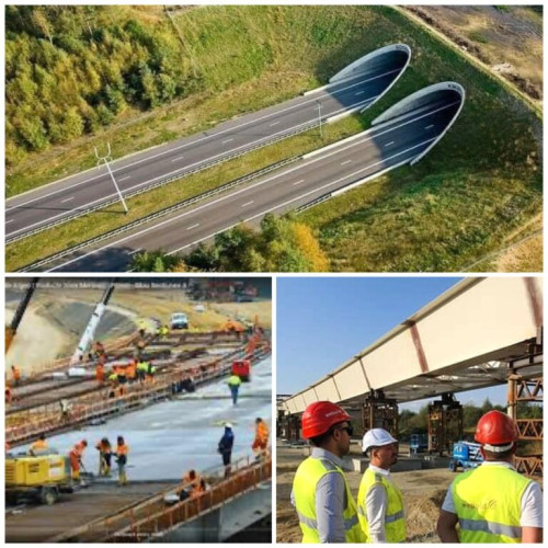 Proiectul tunelului rutier de pe A1 Tigveni - Curtea de Argeș avansează rapid