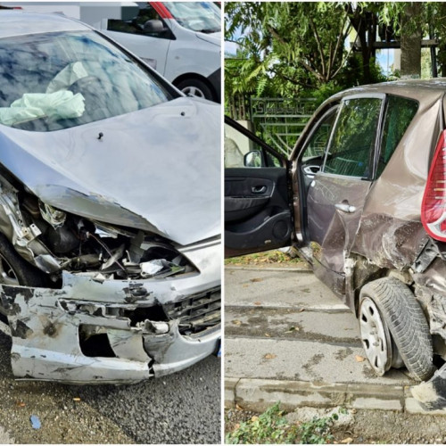 Accident cu două autoturisme în comuna Mărăcineni din Argeș