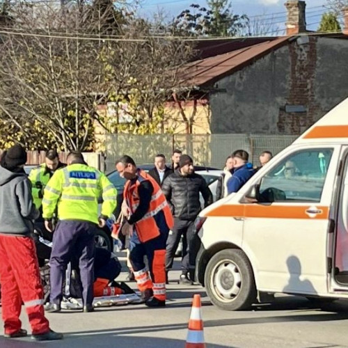 Accident rutier cu pieton acrosat în comuna Rucăr din județul Argeș