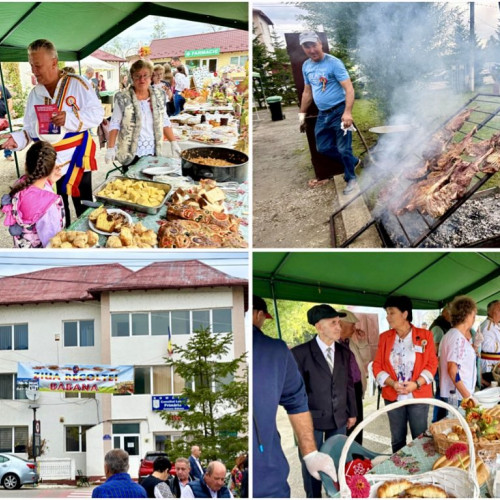 Petrecere grandioasă în comuna Băbana, județul Argeș, pentru Ziua Recoltei