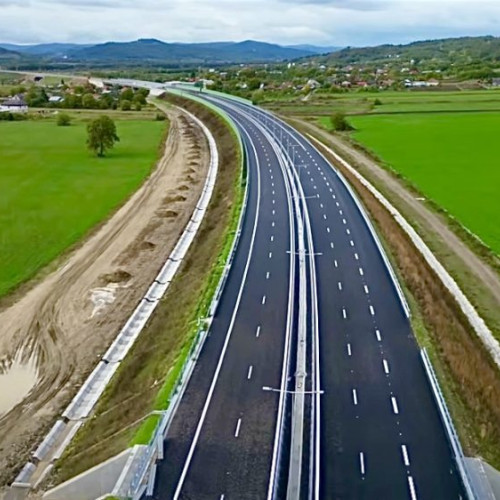 Lucrări avansate pe Autostrada Pitești - Sibiu: imagini de pe șantier