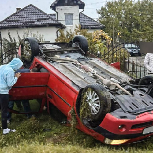 Accident rutier în localitatea Mosoaia