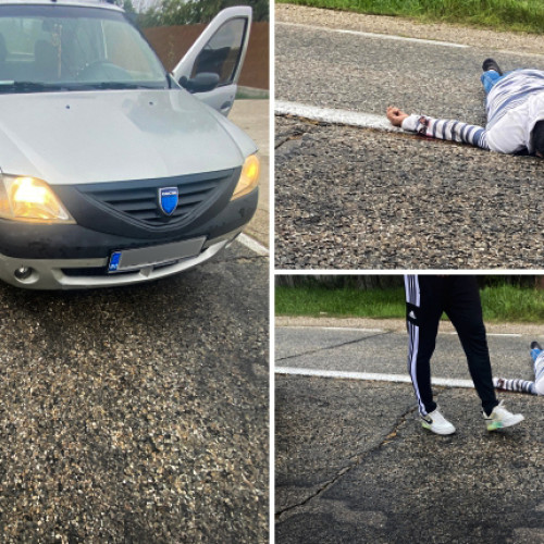 Accident grav în Poiana Lacului: un bărbat lovit de mașină în timp ce traversa strada