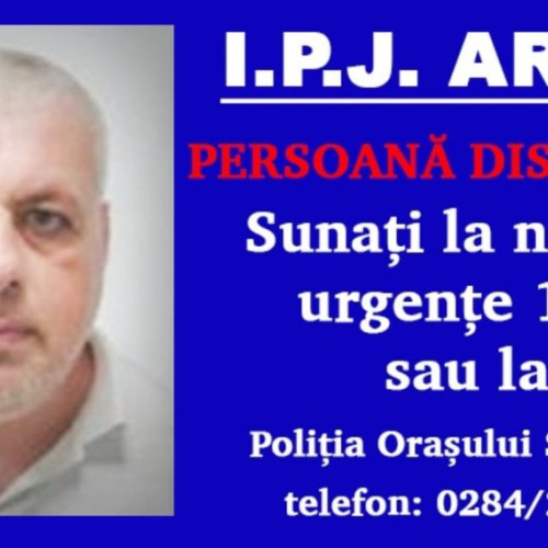 Poliția din Argeș, în alertă! Ați văzut acest bărbat?