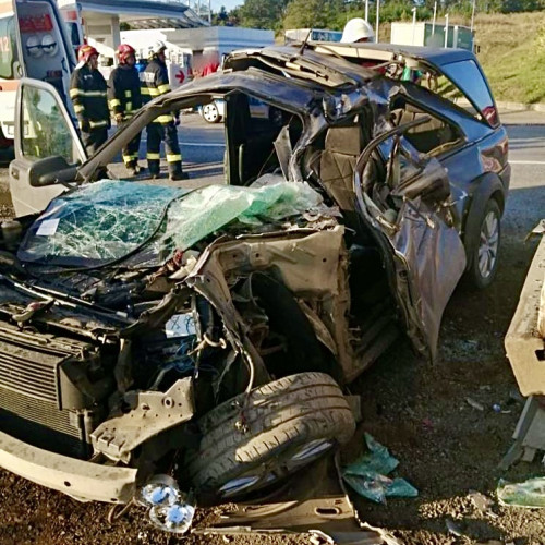 Accident rutier în municipiul Câmpulung