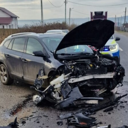 Accident rutier în Bughea de Jos