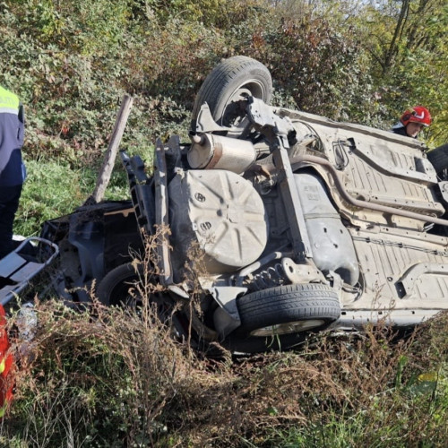 Accident rutier cu victime în comuna Budeasa, Argeș