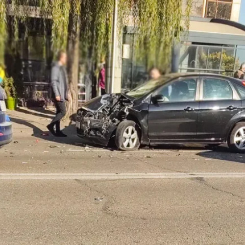 Accident rutier pe strada Stadionului din Pitești