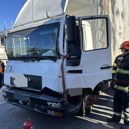 Accident rutier pe DN 73, implicate mai multe mașini