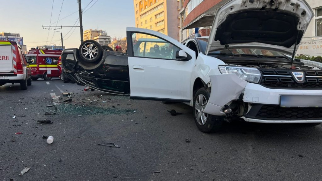 Accident rutier în Pitești