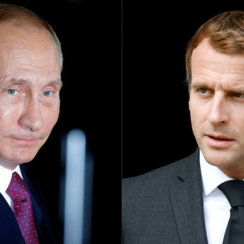 Macron acuză Rusia de minciună în privința păcii în Ucraina