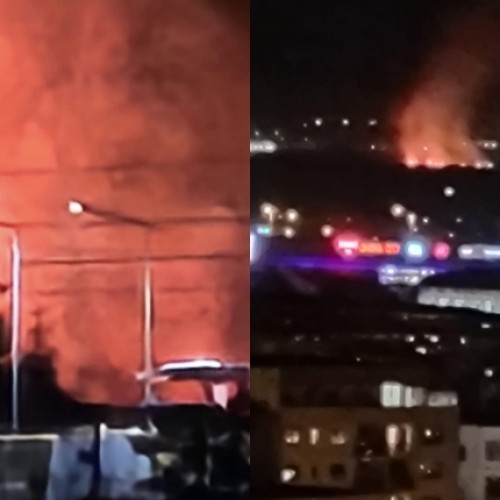 Iadul la Mărăcineni: Incendiu devastator!