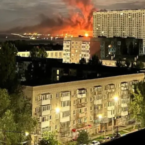 Video Rafinăria de la Saratov a fost închisă în urma atacului ucrainean cu drone