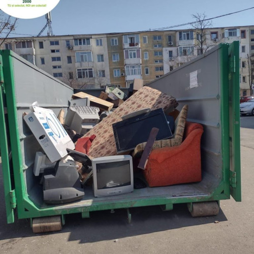 O nouă campanie gratuită de colectare a deșeurilor voluminoase și DEEE la Pitești