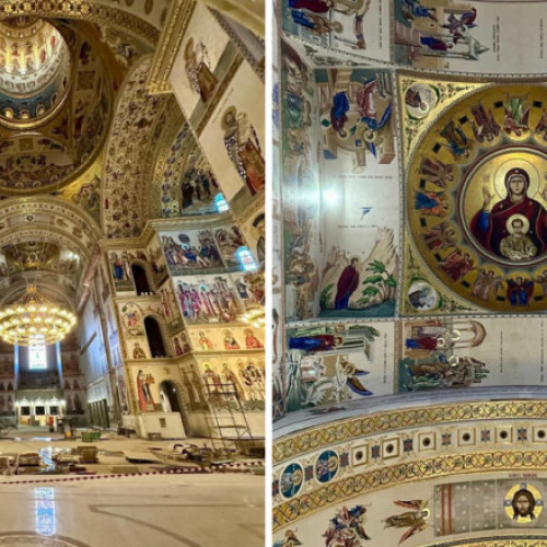 Mai este o lună până la inaugurarea Catedralei Mântuirii Neamului