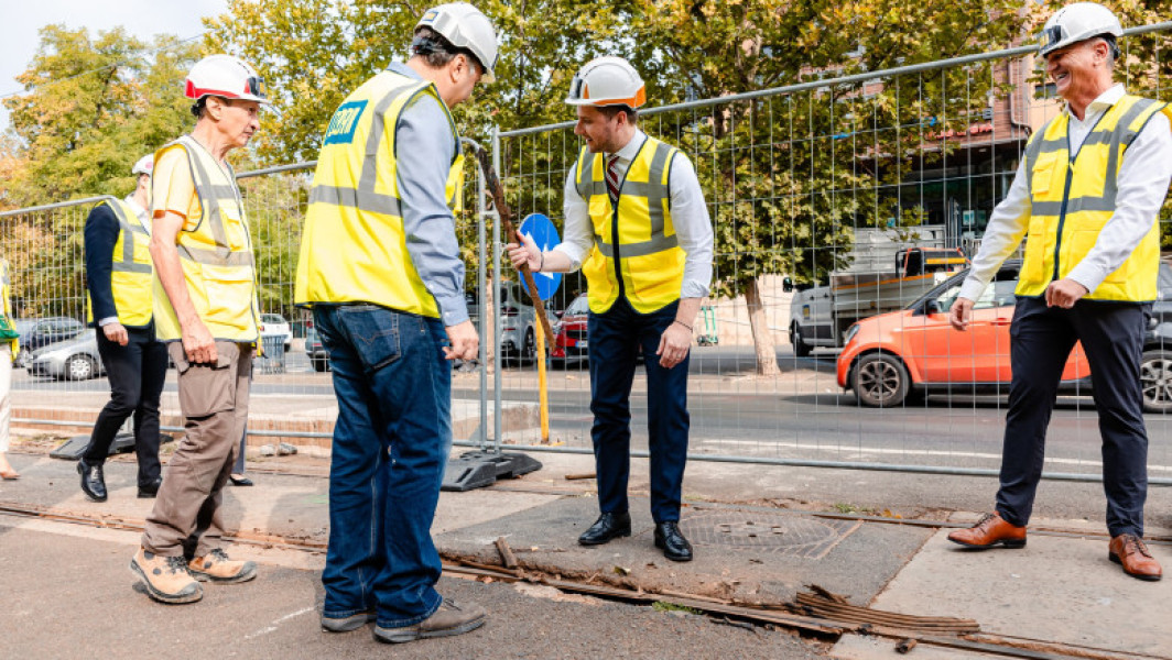 Linia 5 de tramvai din București va fi redeschisă cel mai probabil în decembrie