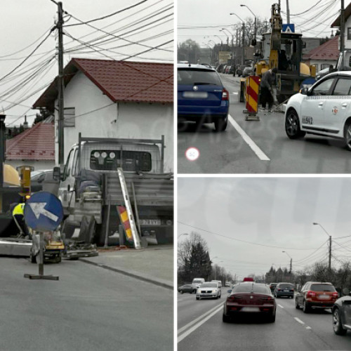 Atentie la traficul blocat in Maracineni din cauza unui santier la canalizare de catre Dorel