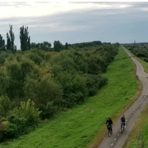 Redeschiderea traseului de biciclete Romania-Serbia: Pista de pe digul canalului Bega, utilizată deja de 9 ani, se extinde până la frontieră. Punctul de frontieră pentru cicliști deschis în septembrie 2022!